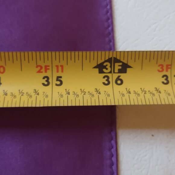 PARIS LA TOUR EIFFEL Pink and Purple Silk Scarf - Picture 6 of 6